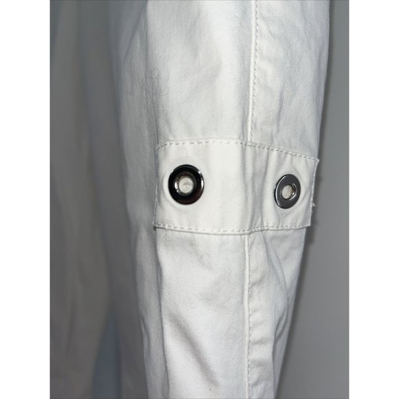 Women’s Bogner Beige Utility Style Cargo Pants Size US 6 Long Pockets - Picture 5 of 8